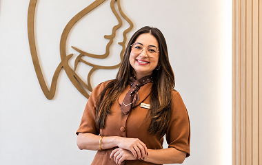 Jaqueline Alves, coordenadora de atendimento da Spécialité
